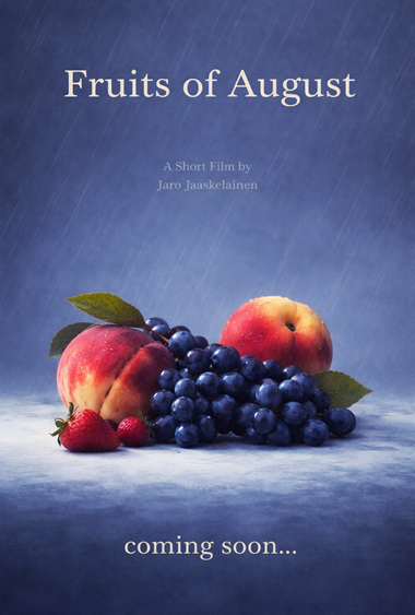 Home Poster of the short film Fruits of August